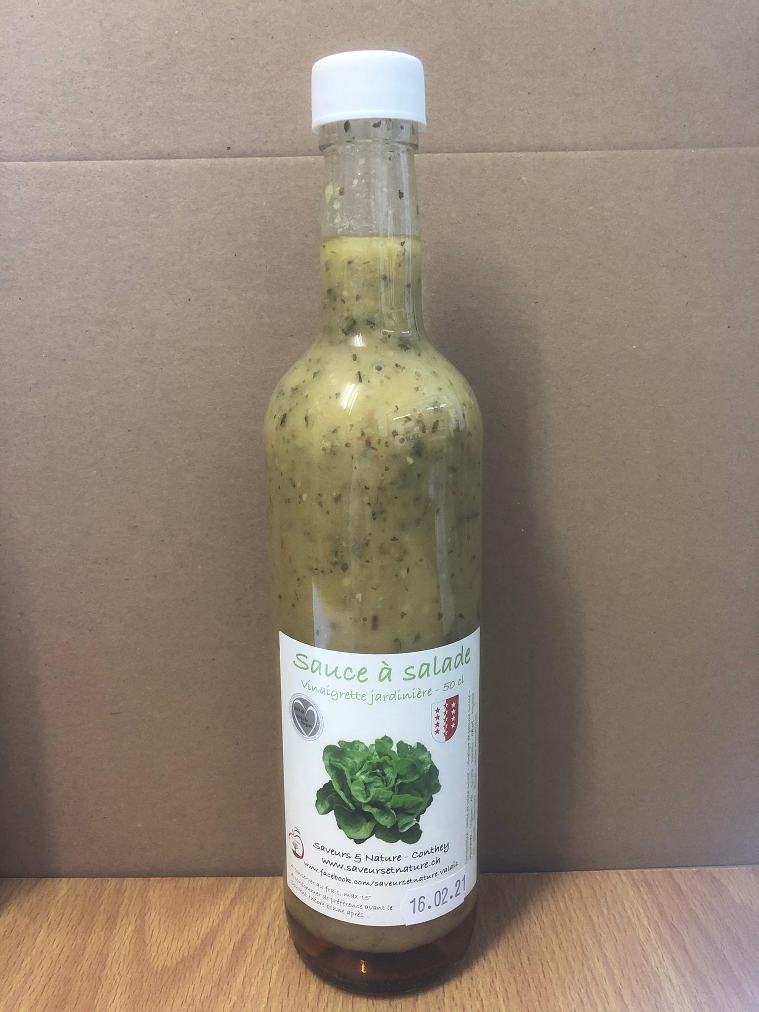 Sauce à salade VINAIGRETTE JARDINIERE – 50 cl