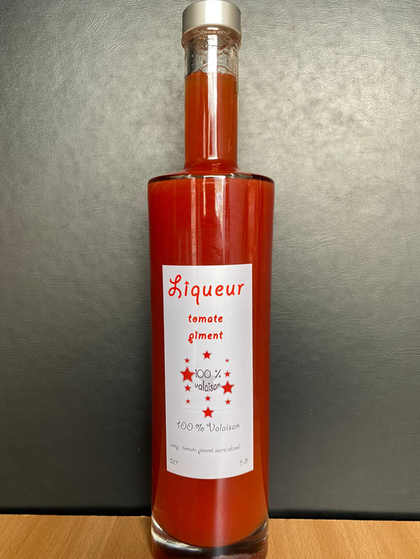 Liqueurs tomate piment 50 cl